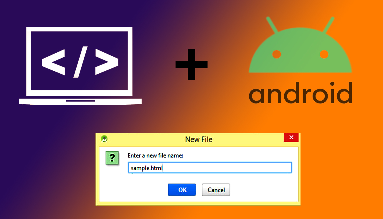 android studio html