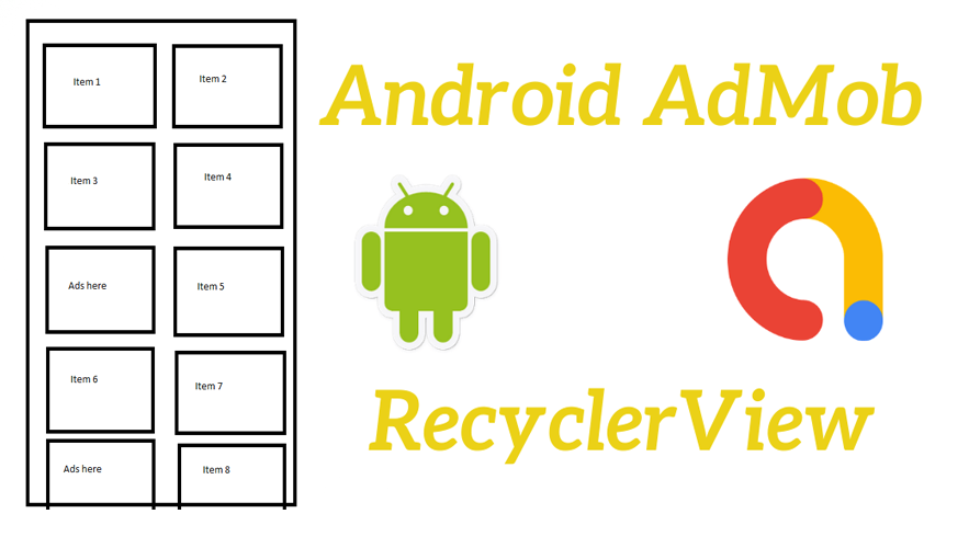 android studio recyclerview add item