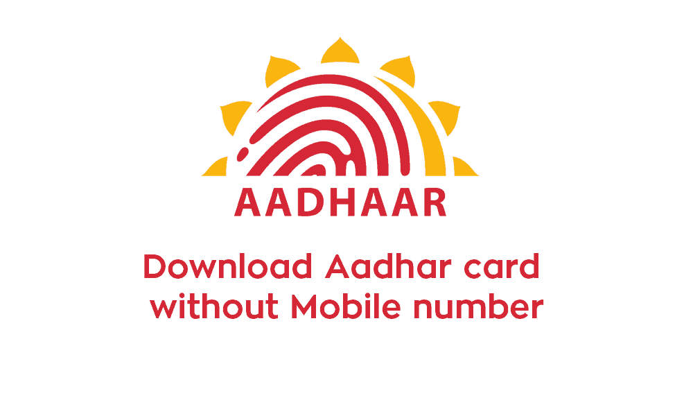 How to download Aadhaar card without mobile number | Duenice